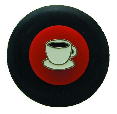 Enam Red Plate Kitchen Stop. Coffee Cup