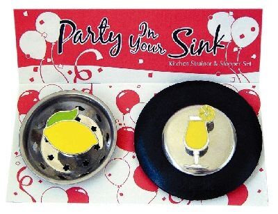 Lemon Strainer & Lemonade Stopper Set