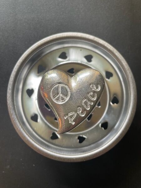 Peace Pewter Kitchen Strainer